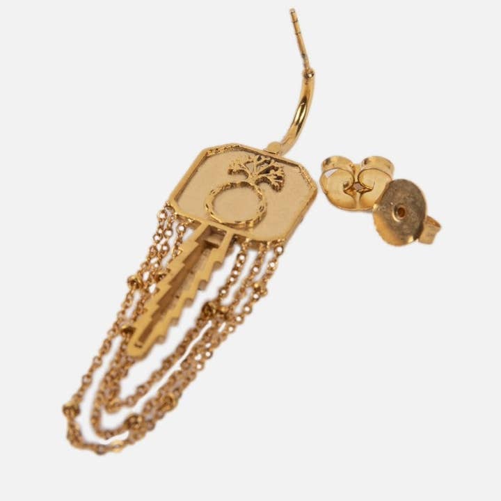 Econock - Wholesale Dangle Earrings - Era Earrings in Gold3