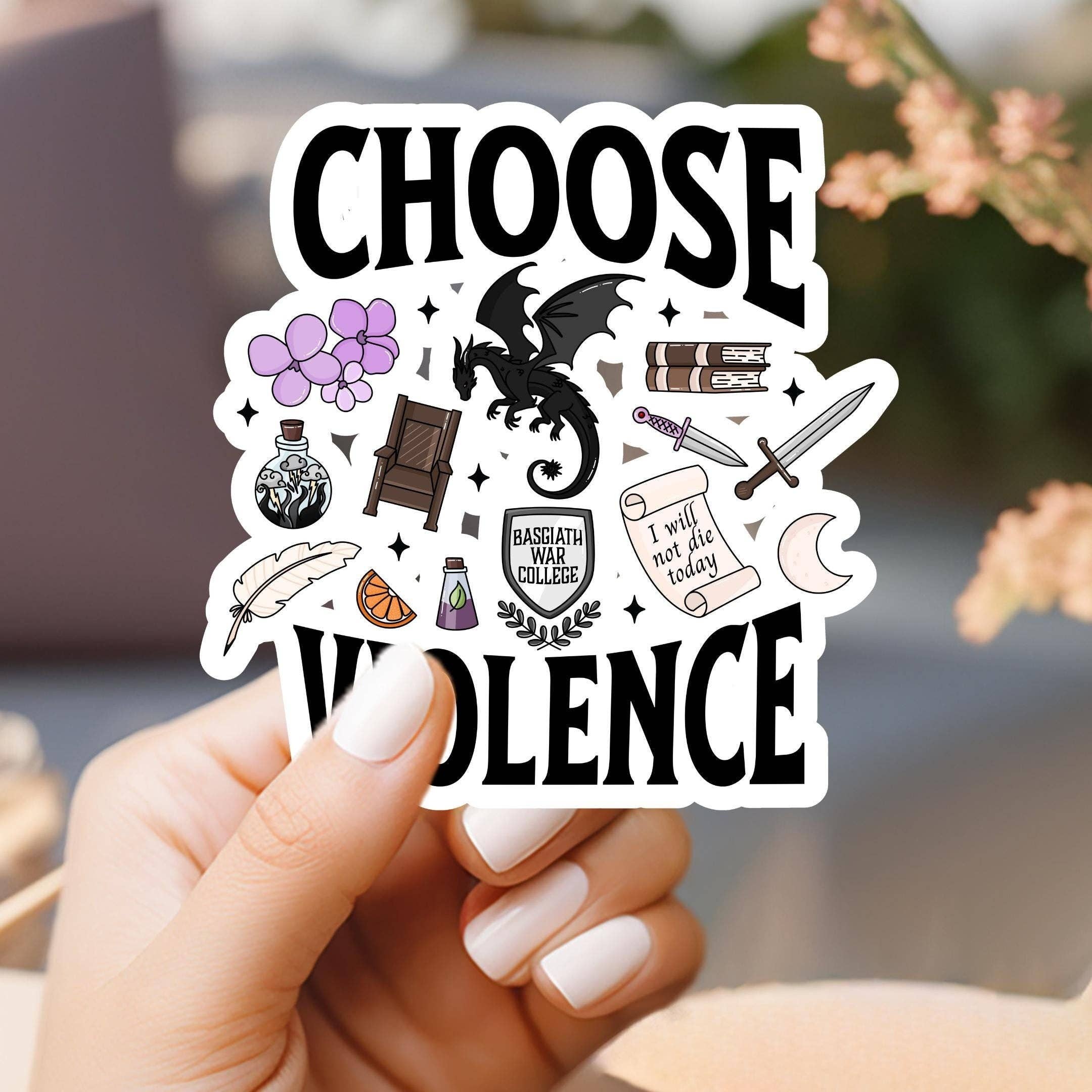 Market by Mari - Wholesale Sticker - Choose Violence Sticker