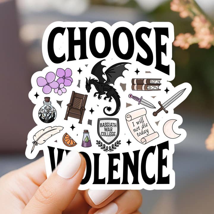 Choose Violence Sticker and other Purchase Wholesale violence. Free Returns & Net 60 Terms on Faire trending on Faire.