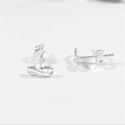 Pendientes INFINITE plata para venta al por mayor de Siane