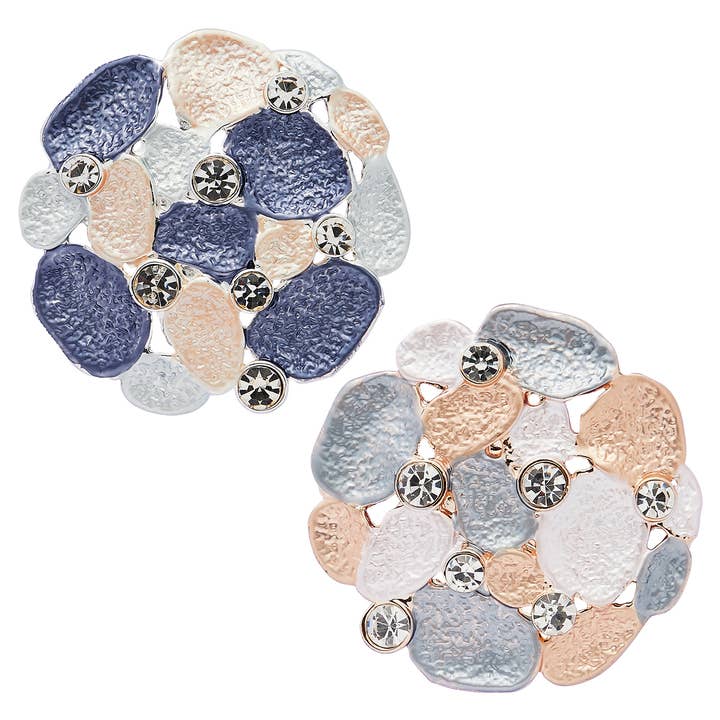 Broche magnétique Pebble Circle pour la vente par Joe Davies