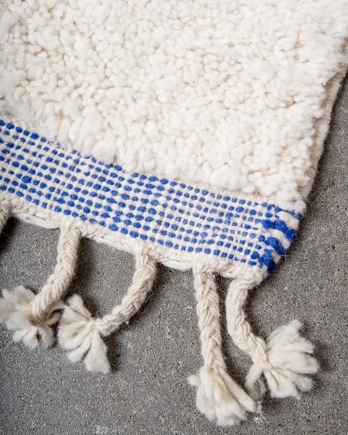 BerberNest - Wholesale Vloerkleed - Witte Beni Ourain Berber Marokkaanse Tapijt, Witte Shag Vloerkleed1