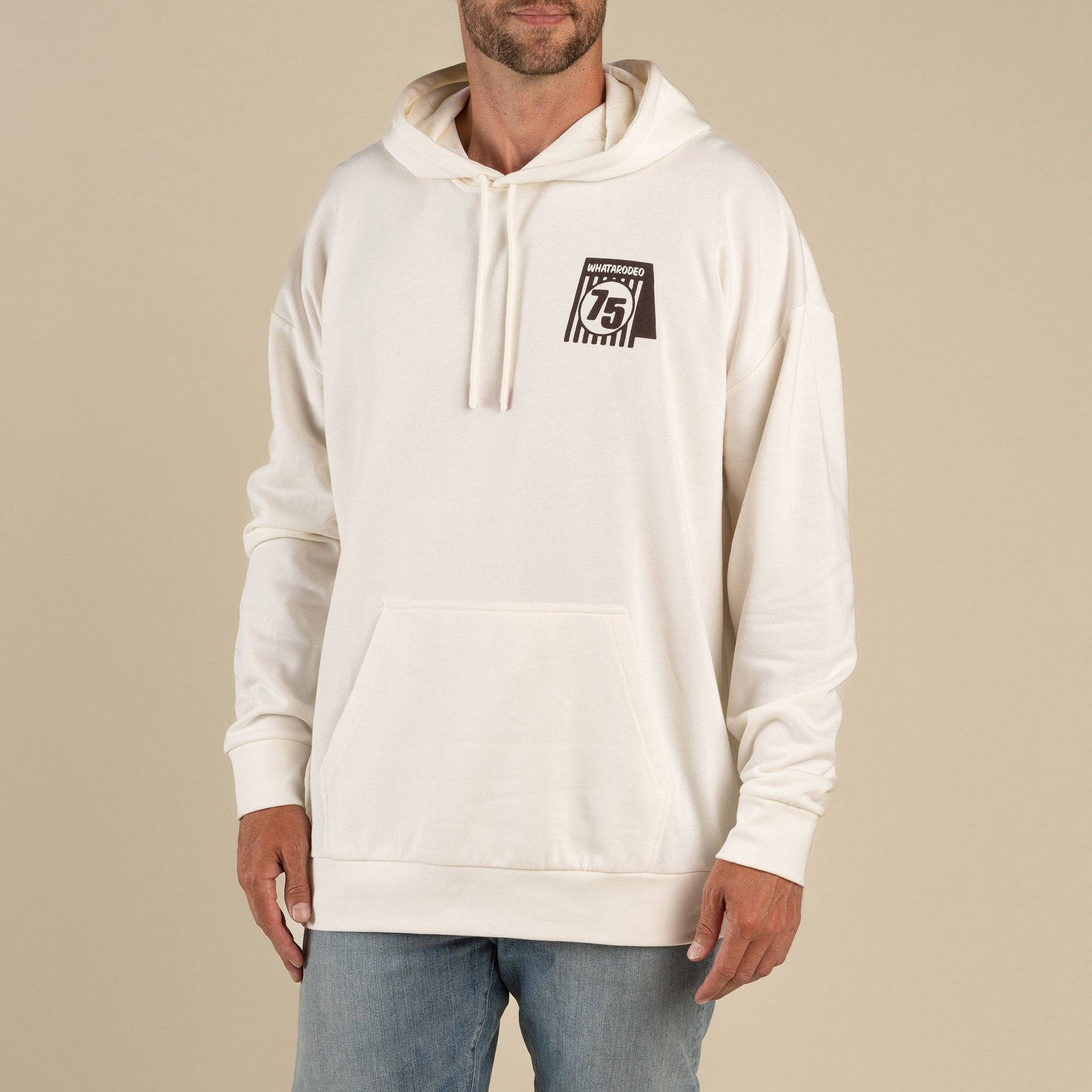 Vintage White Whataburger x Sendero Whatarodeo Hoodie for wholesale on Faire1