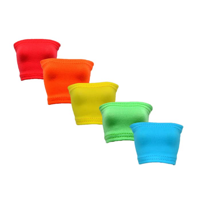 Handmade Regular Size Doll Clothes Pack Of 5 Tube Tops For 11.5 Inch Regular Size Barb Fashion Dolls 1:6 Scale for wholesale by KuklaFashion