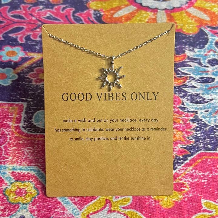 Briano Wholesale - Wholesale Pendant/Charm Necklace - Inspirational Make a Wish Necklaces With Card22