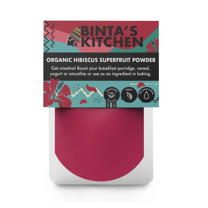 Organic Hibiscus Superfruit Powder for wholesale by Binta's Kitchen