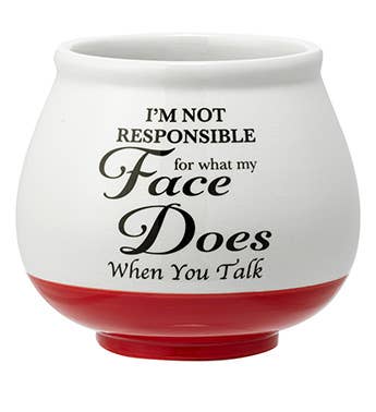 Napco - Wholesale Plant Pot - Set of 3 Funny Quote Ceramic Planters - Humor  Item # 149292