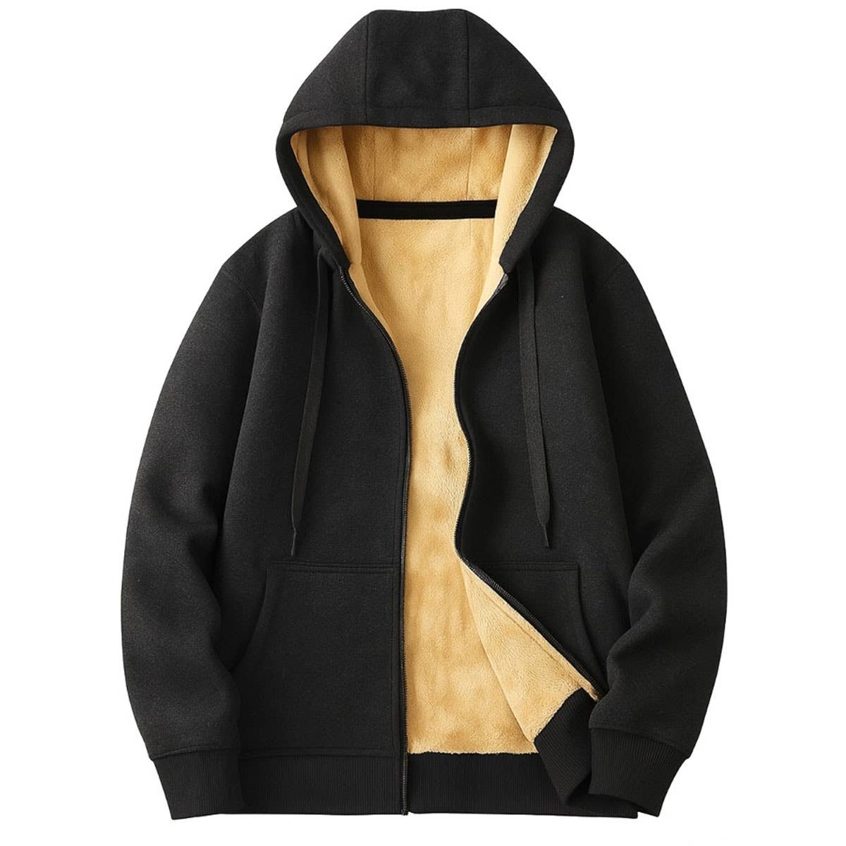 Galaxy By Harvic - Wholesale Hoodie - Men's - Men's Regular Fit Heavyweight Sherpa Fleece Lined Hoodie6