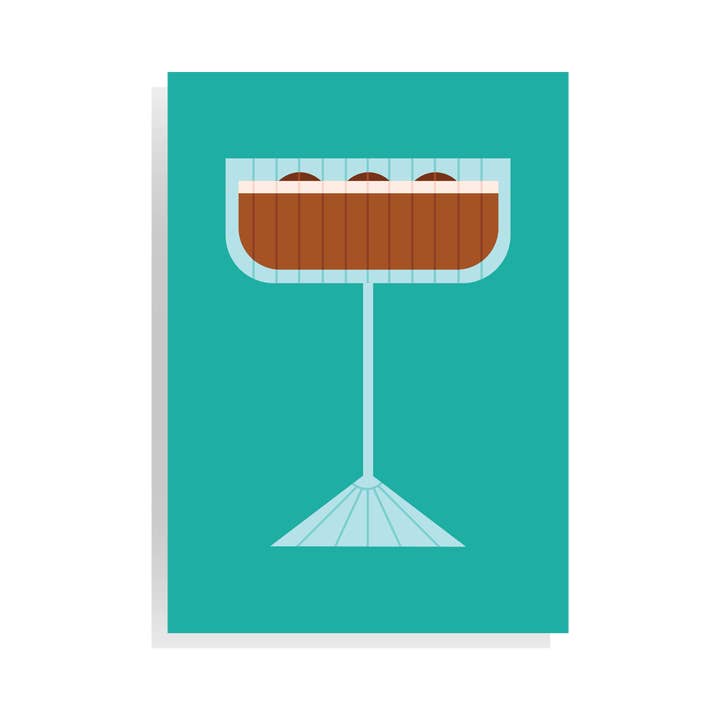 Espresso Martini Print for wholesale by KGS Design Studio