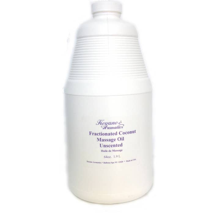 Fractionated Coconut Oil Unscented 64 oz. for wholesale by Keyano Aromatics