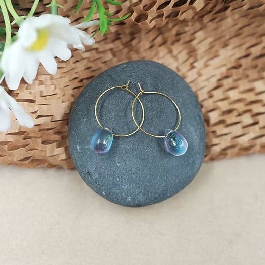 Anneaux en laiton clair Galaxy pour la vente par Yemaya Collections