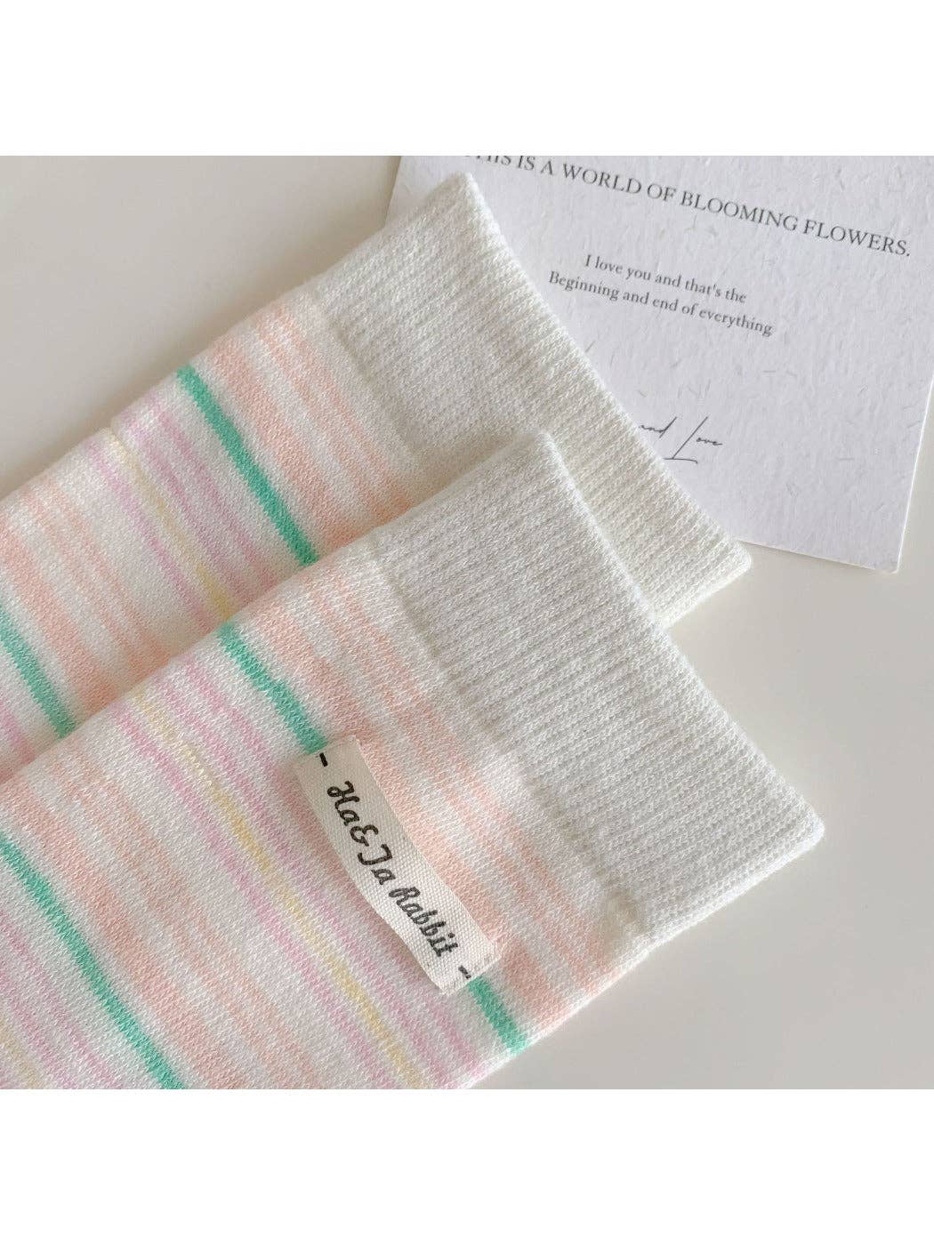 Funkyrel® Atzbranding Limited - Wholesale Socks - Women's - Rufia - Ice Cream Color Mid-Calf Socks10