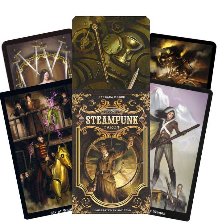 Cardshouse - Wholesale Tarot Cards - The Steampunk Tarot Cards Llewellyn