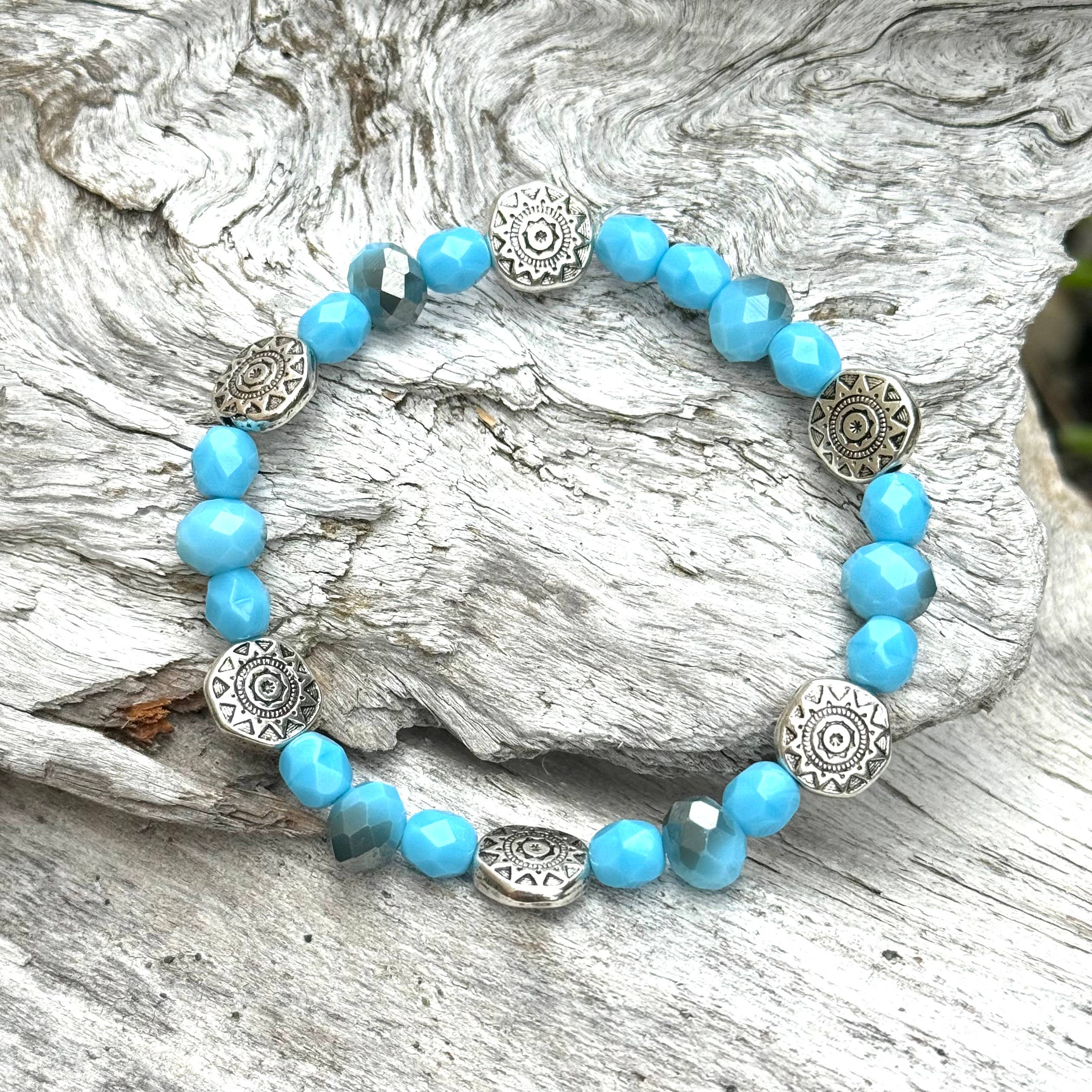 Jo Bird Jewelry - Wholesale Beaded Bracelet - Boho Beach Vibes Elastic Bracelets1