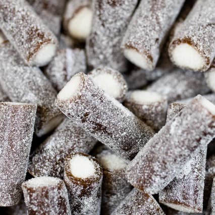 Toms Sour Cola Mega Gummy Candy Bites 7lbs for wholesale by Sweetish- Swedish Candy Wholesale