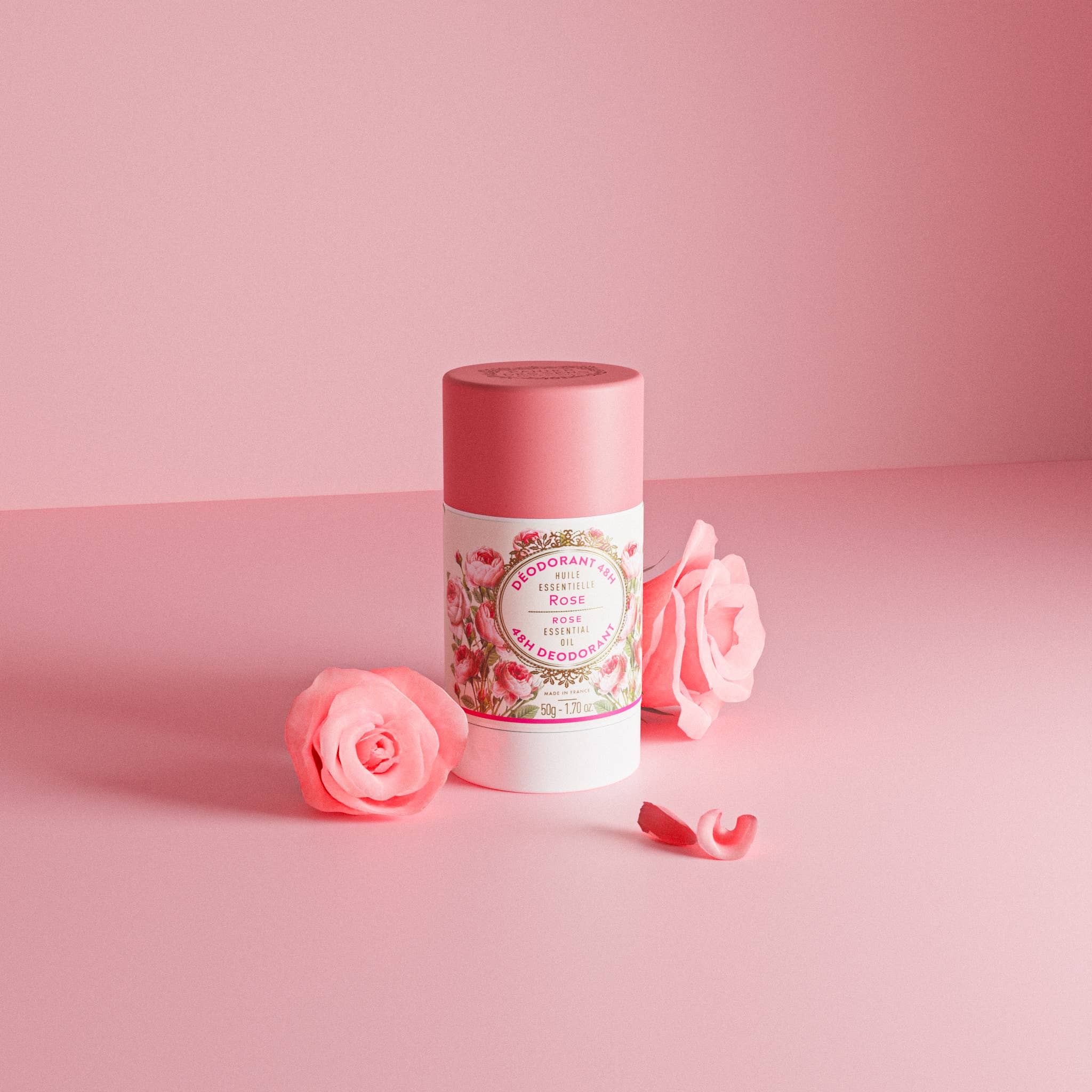 Panier Des Sens - Vente Déodorant – femme - Déodorant peaux sensibles 50g | Rose 3