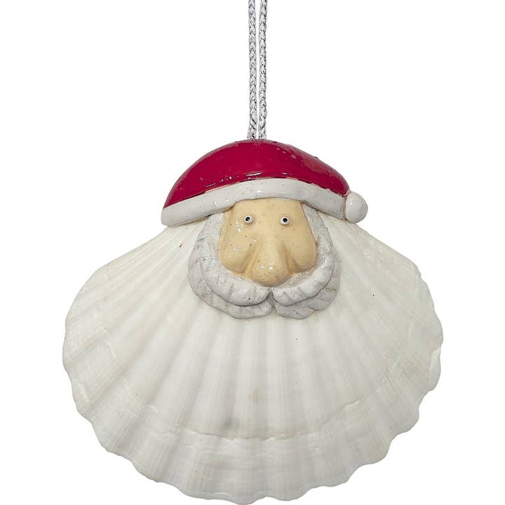 Irish Deep Santa Ornament for wholesale by HS Seashells