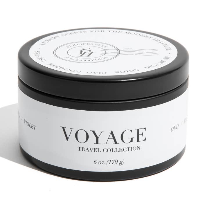 Voyage Travel Candle for wholesale by SLHLifestyle