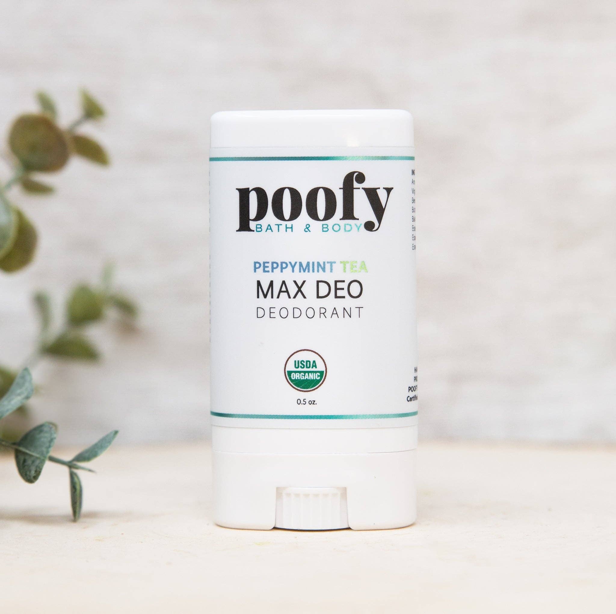 Naomi's Happy Place Shop - Wholesale Deodorant – Unisex - Max Deo Peppymint Tea Deodorant Organic – Travel