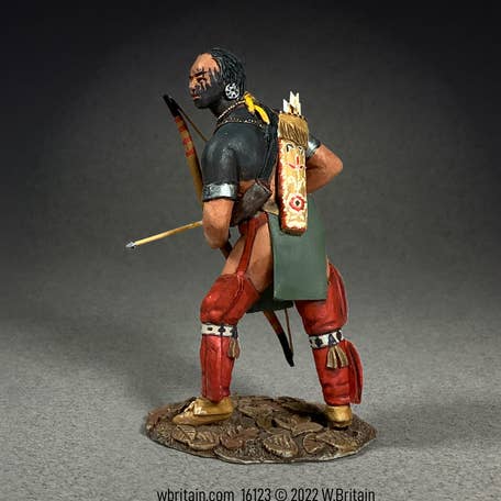 16123 - Guerrier indigène à l'arc et à la flèche pour la vente par W.Britain Model Figures