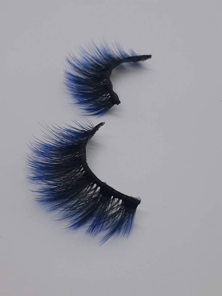 3D COLORED EYELASHES for wholesale by Socotra Island Soaps