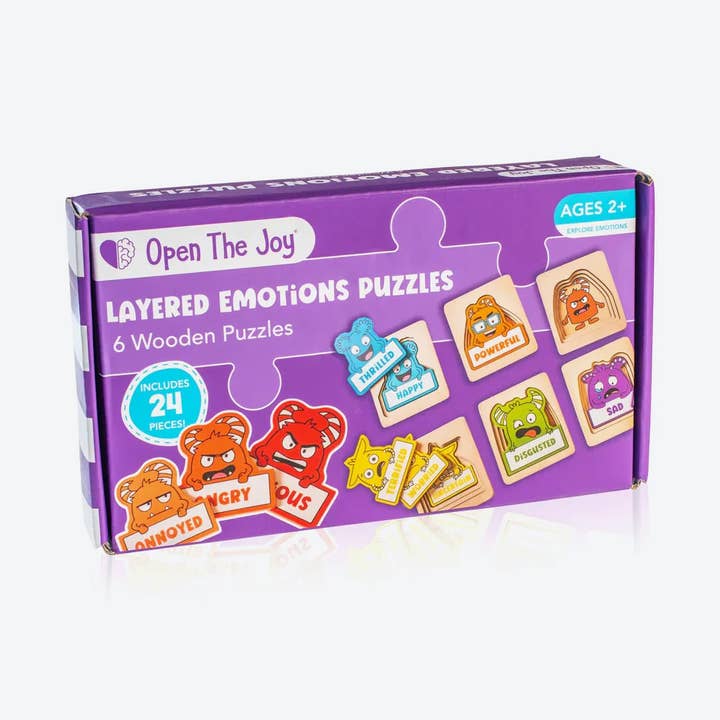 Capas de Rompecabezas de Emociones para venta al por mayor de Open The Joy