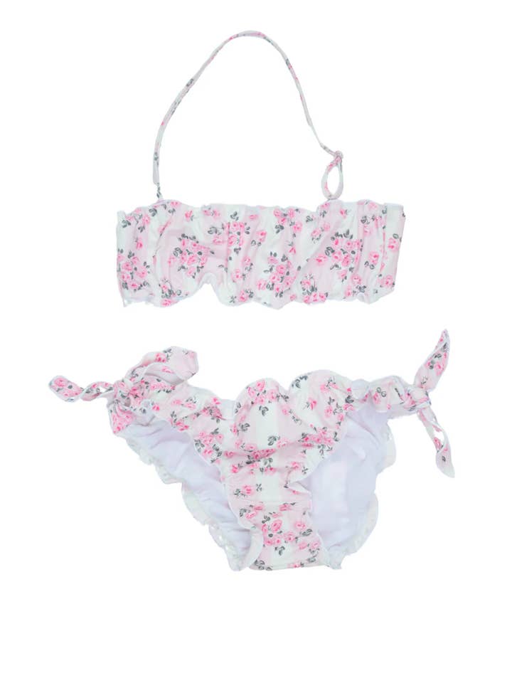 Carolina Rosas e Riscas por atacado de Piccoli Principi Swimwear