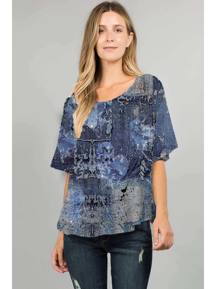 ET'LOIS - Wholesale Blouse - Women's - 623 APPLE Top