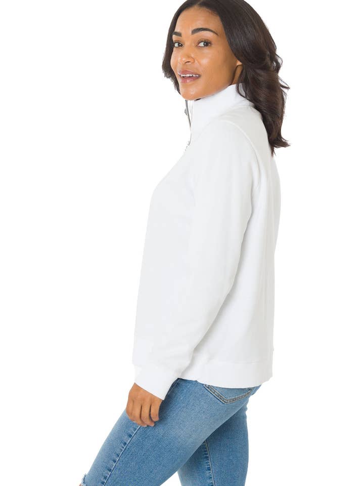 Flying Colors Apparel - Wholesale Sweatshirt - Women's - Oklahoma Sooners Quinn Quarter Zip1