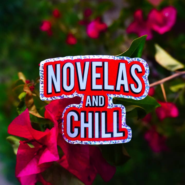 PARTIMEWORKS - Wholesale Sticker - Novelas and Chill 3" Sticker1