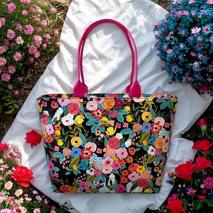 Vibrant and Eye-Catching Blooming Tote Bag for Bold Style for wholesale by OEELINN
