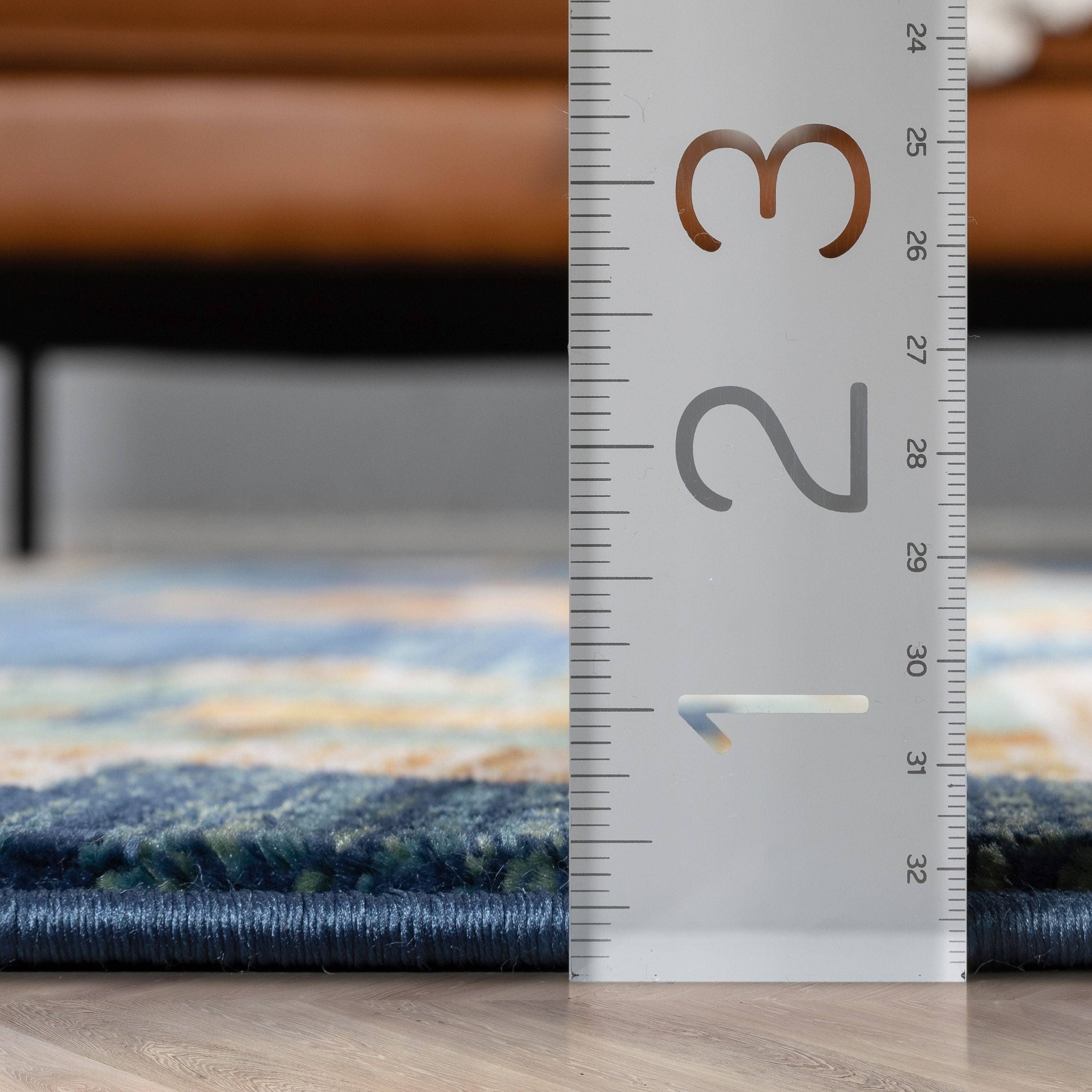 Well Woven – wholesale Matta – Lea Blå Traditionell Sydvästra Tribal Matta6