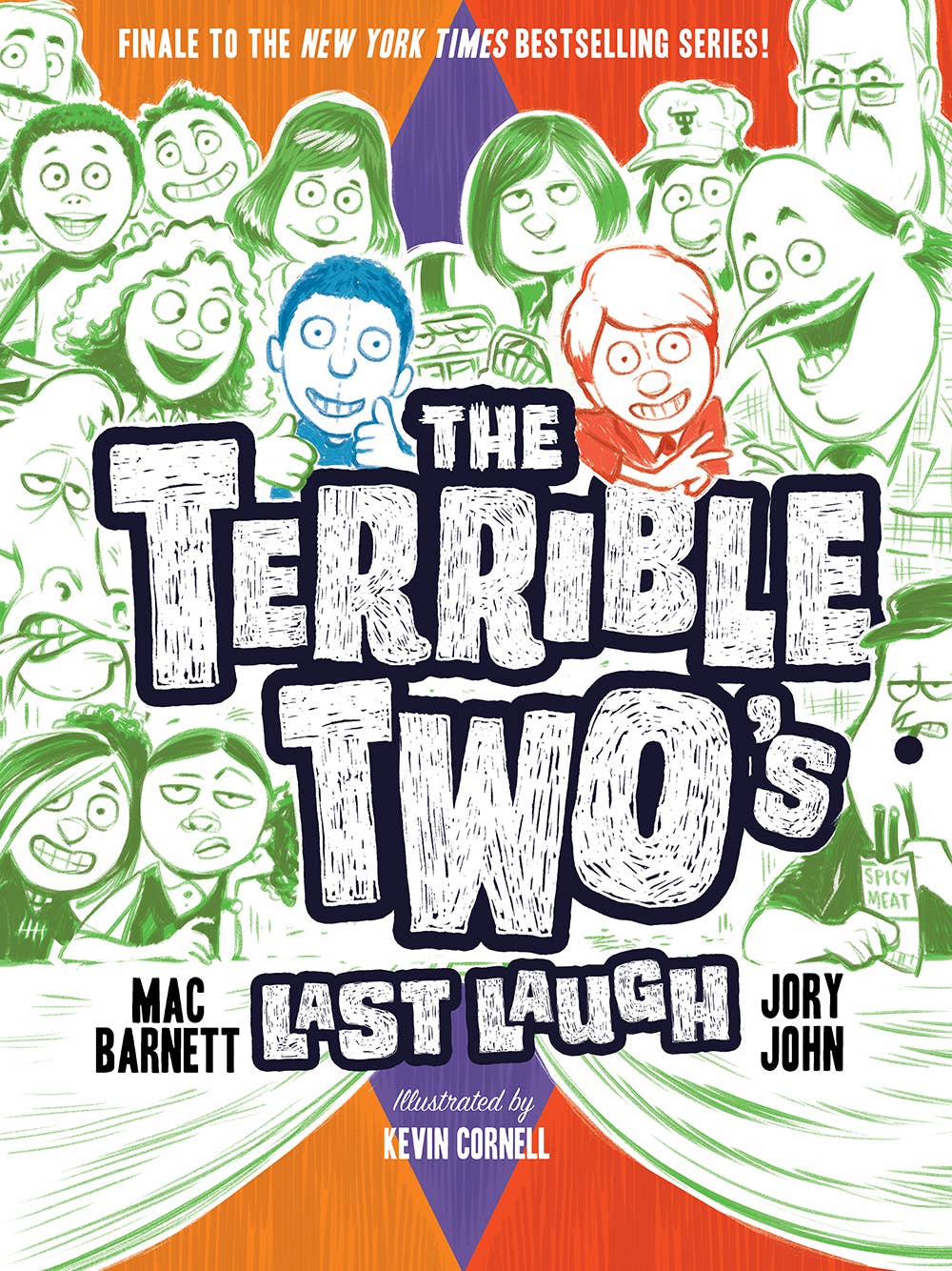 Abrams - Wholesale Middle Grade Book (9-12) - The Terrible Two's Last Laugh0