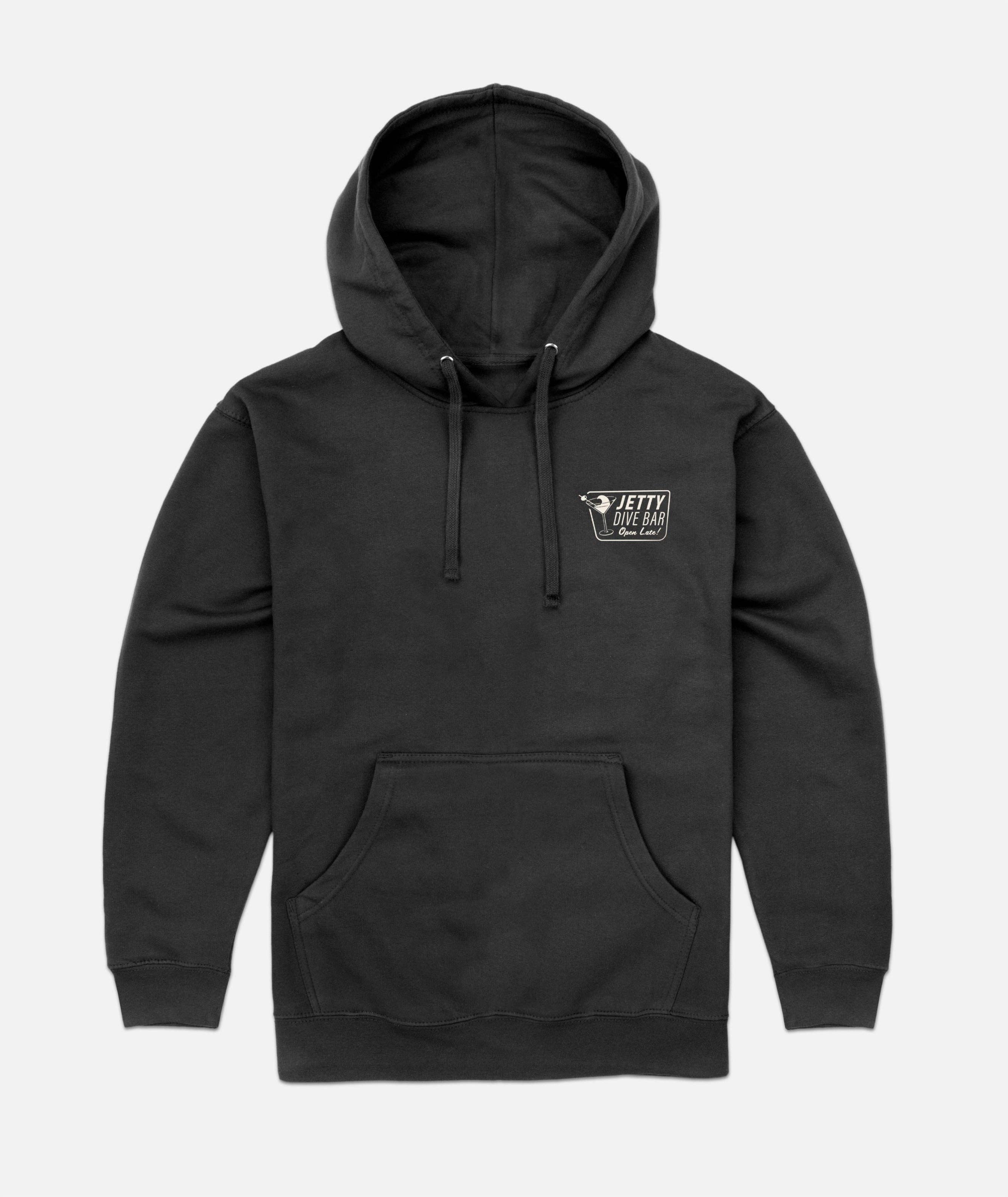 Dive Bar Hoodie - Charcoal for wholesale on Faire1