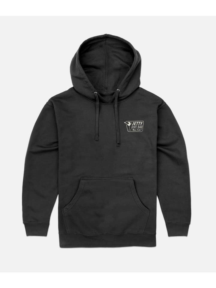 Dive Bar Hoodie - Charcoal for wholesale on Faire1