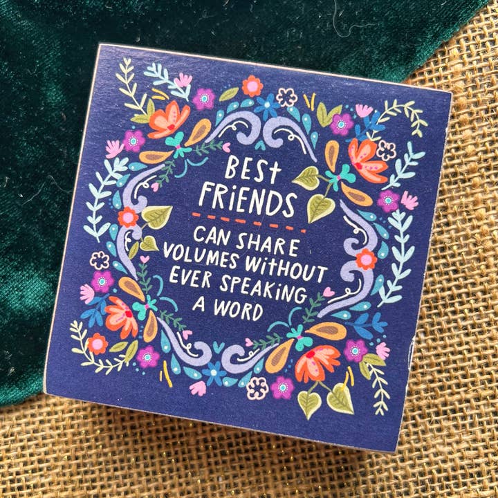 Best Friends Mini Inspo Block for wholesale by Daisy Dunes