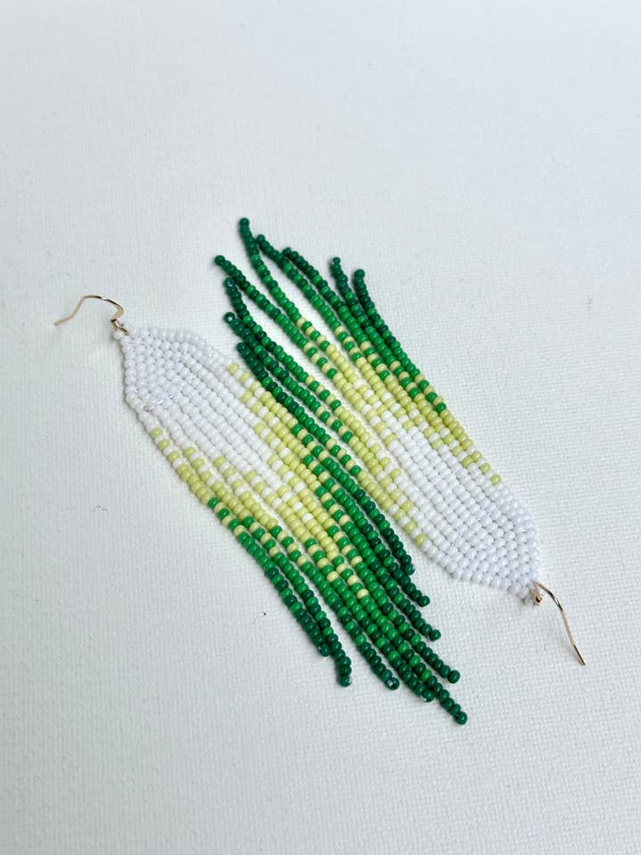 Angel light earrings for wholesale by Con Cariño Design