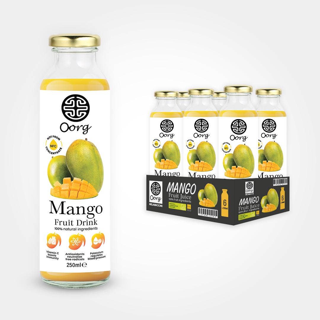 OORG – wholesale Wellness juice/tonic – OORG Natural Mango & Passionfruit Juice4