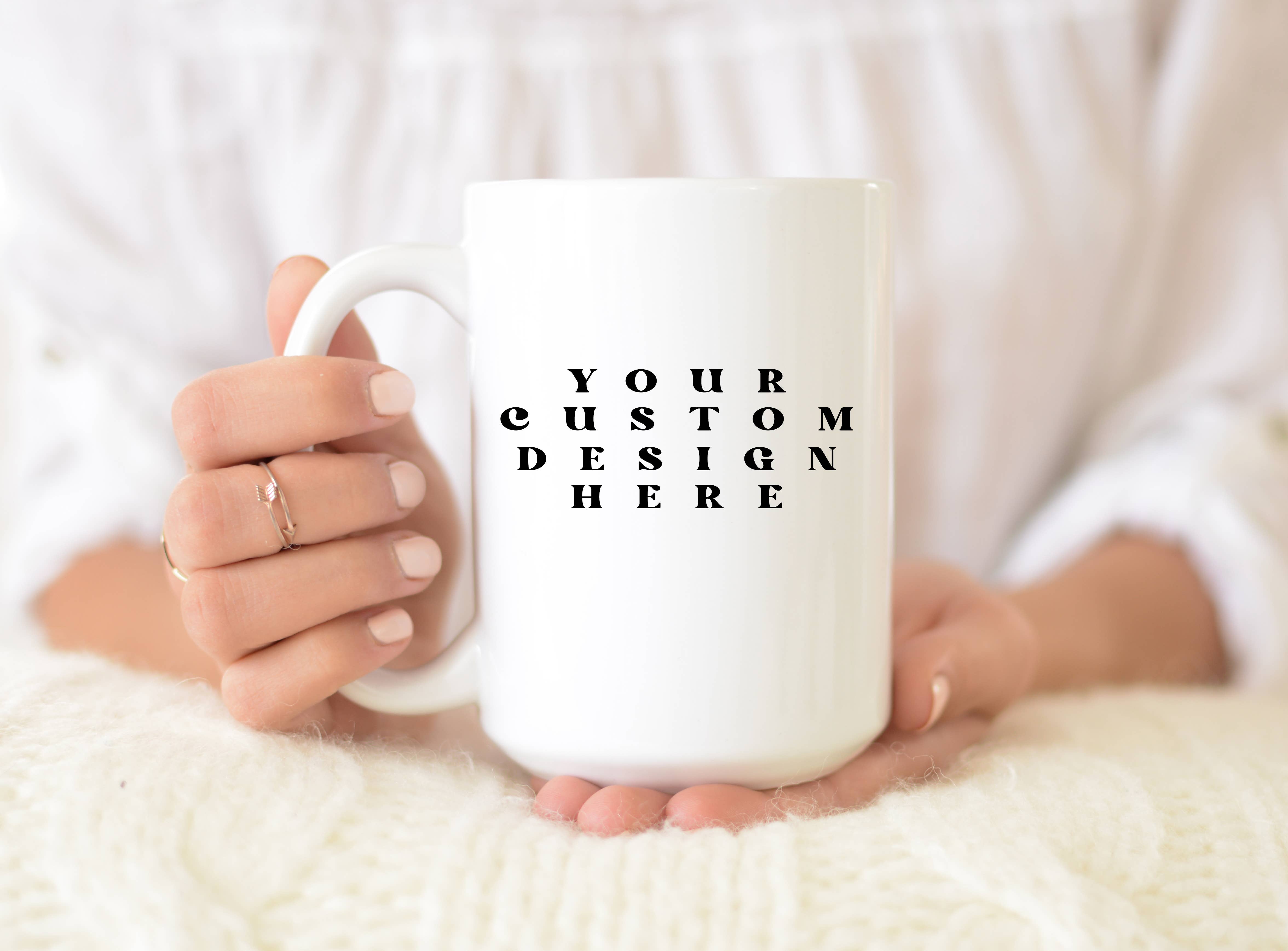 From Us To You Co. Handmade Goods – wholesale Kaffekoppar – FULL CUSTOM | 15oz keramisk mugg0