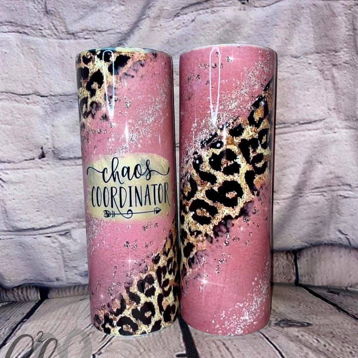Chaos Coordinator Tumbler for wholesale by Charm Boutique & Designs