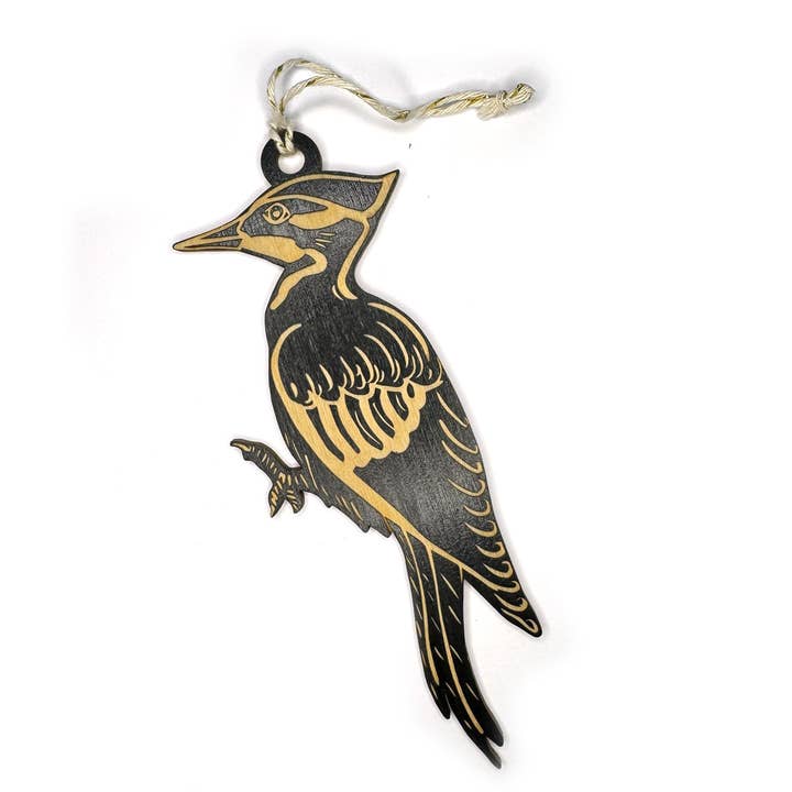 Pileated Woodpecker Ornament for wholesale by SnowMade