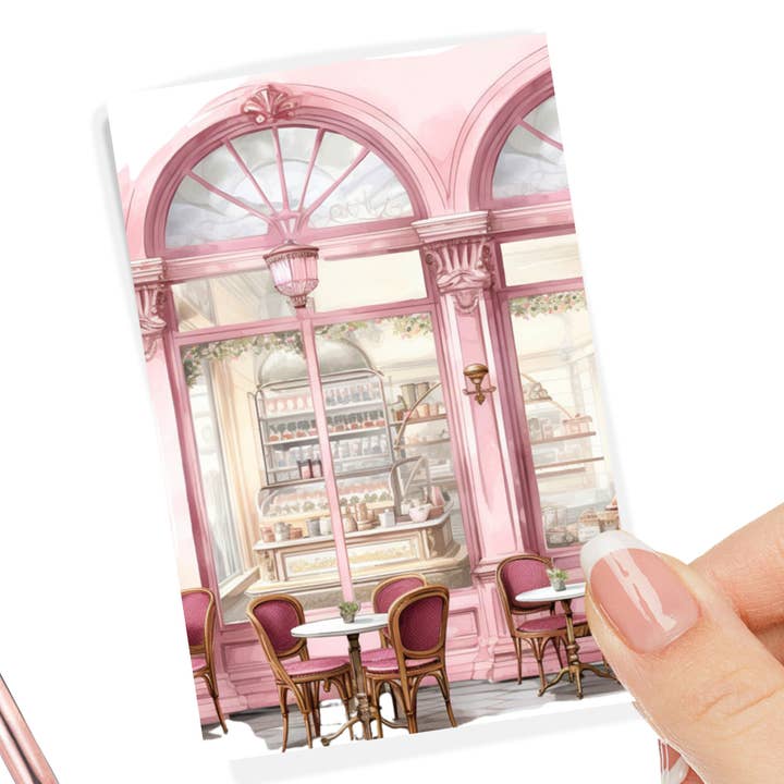 CAFÉ FRANCÉS DE VERANO | DIARIO | TARJETA PLANIFICADORA para venta al por mayor de Paperlane Planners Co