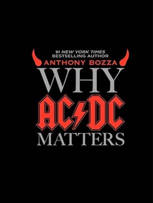Porque AC/DC Importa Anthony Bozza Livro por atacado de Real Retro