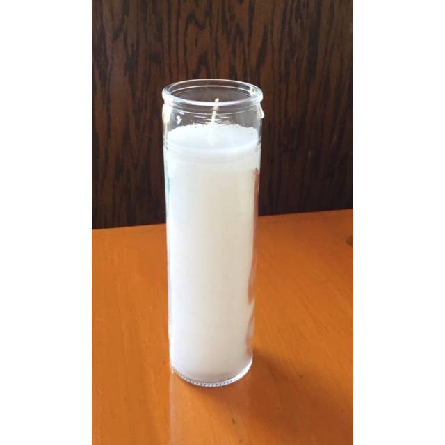 Ceridwen’s - Wholesale Jar/Filled Candle - White 7 Day Prayer Candle - Wedding, Purity, Hand Fasting