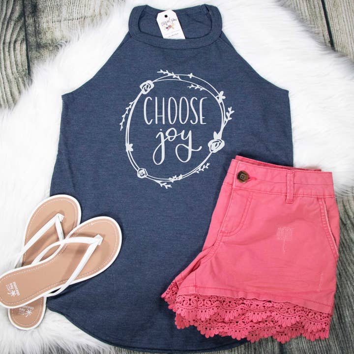 Kies Joy Rocker Tank voor wholesale door EllyandGrace