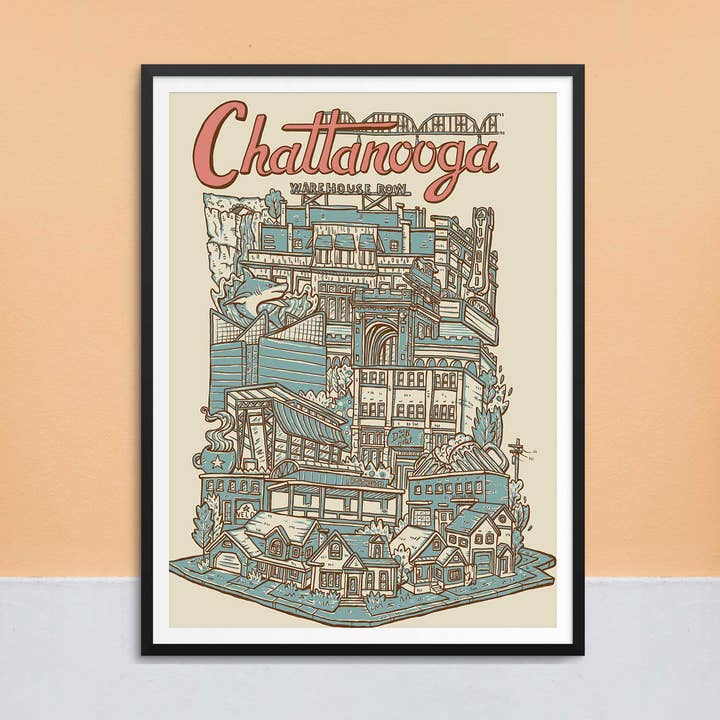 Chattanooga TN 12" x 16" for wholesale by Welcome To the Neighborhoods