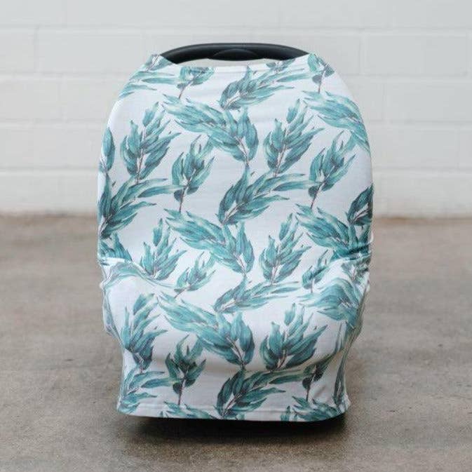 5-i-1 multifunktionellt amningsskydd för mammor - Blå Eukalyptusblad för wholesale av Zoe Sage