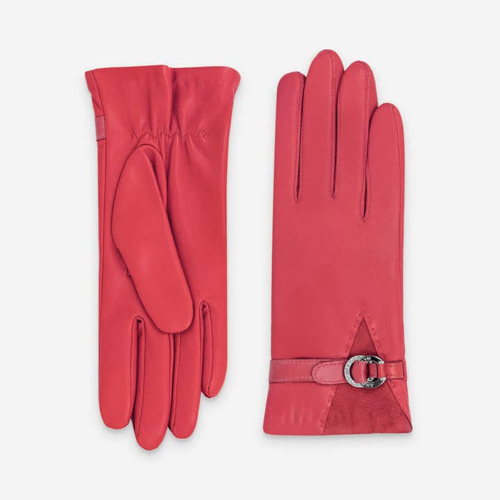 Glove Story - Wholesale Gloves - Women's - Lambskin Leather Gloves–Cashmere,Wool & Nylon Lining–21639CA12