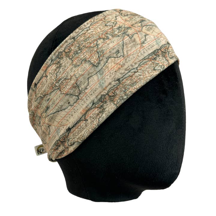Bandeau extensible World Traveller pour la vente par The Sassy Olive Handmade Headbands