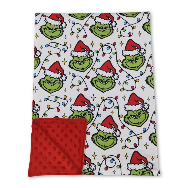 Yawoo Garments - Wholesale Sleepwear Set - Kids - Christmas lighting green face baby kids pajamas3